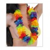 Colorful Hawaiian Necklace 1 Piece