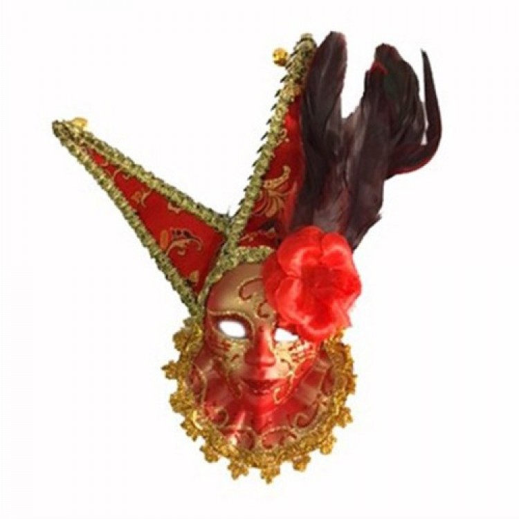 Renaissance Feathered Party Mask