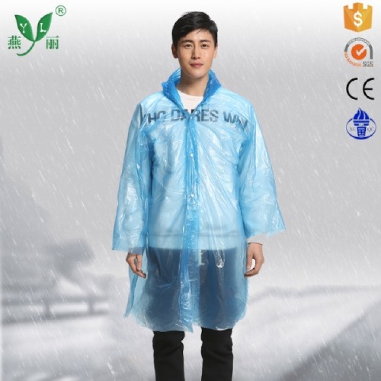 Thin Transparent Raincoat