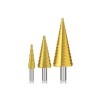 Stepped Drill Bit Sheet Metal Drilling Punch Set