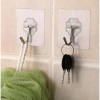 Self-Adhesive Transparent Hanger 5-Piece Set