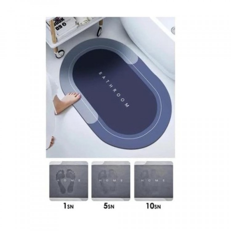 OVAL SUPER ABSORBENT BATH MAT