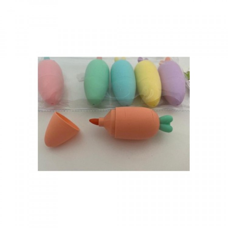 Carrot Design Highlighter Set