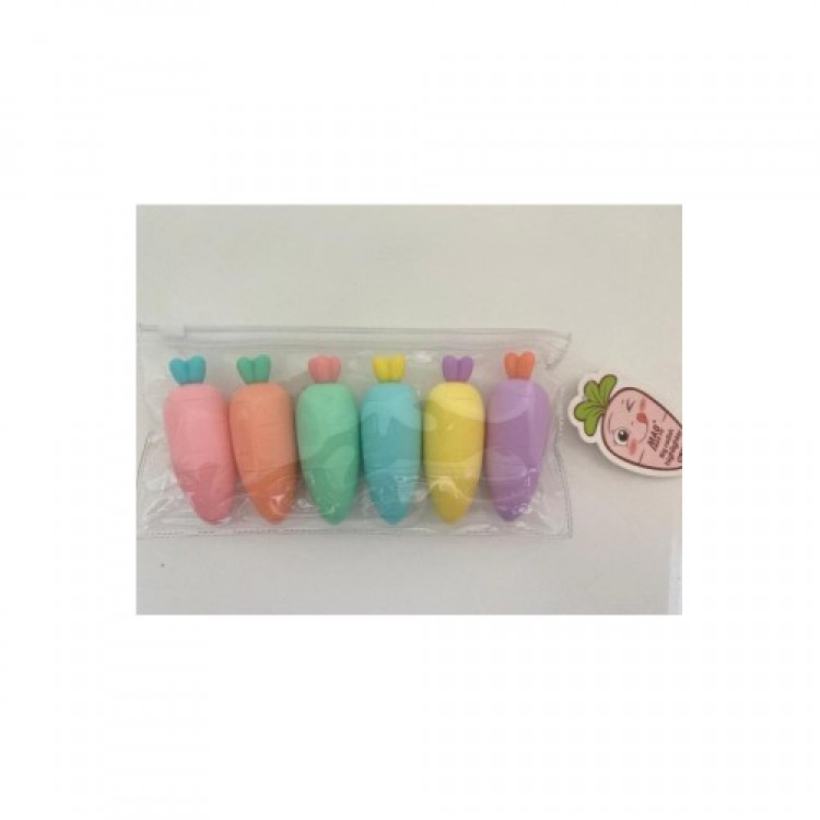 Carrot Design Highlighter Set