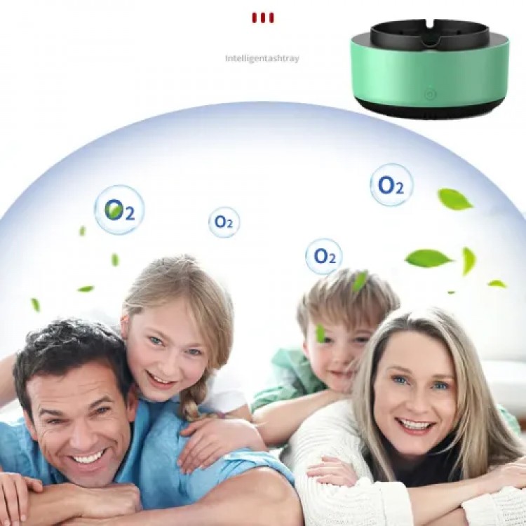 Ash Tray That Draws in Smoke