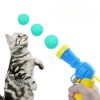 Plush Ball Shooting Interactive Cat Toy