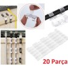 Cable Retainer Clip Set, 20 Pieces