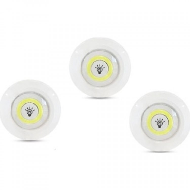 Wireless Remote Controlled 3-Piece LED Light Set