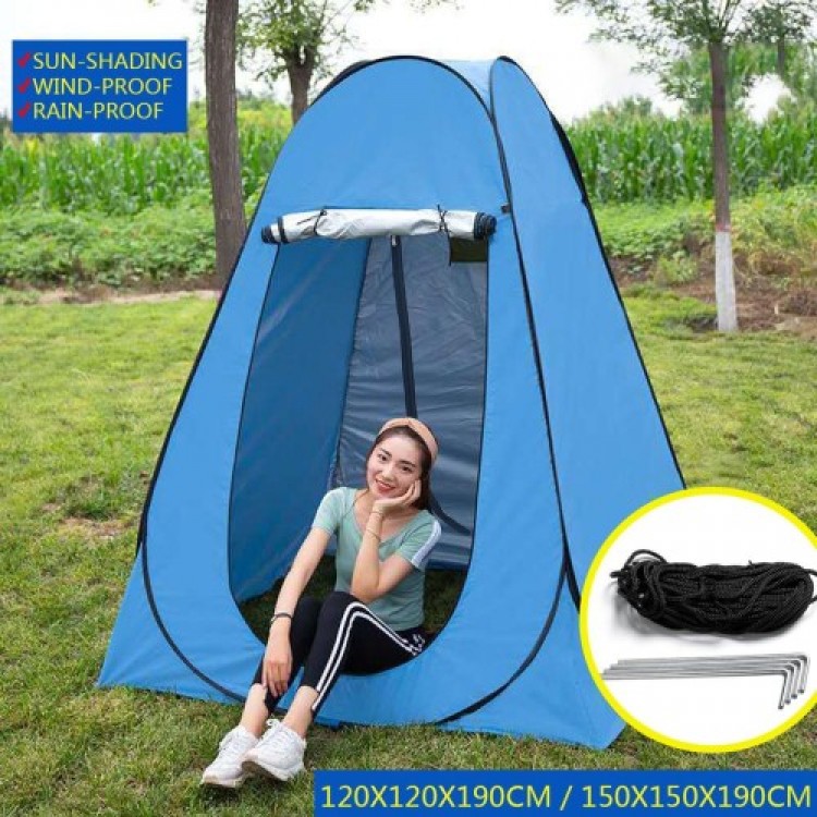 Campground Shower Changing Room Toilet Tent Photographer Fitting Room 190x120x120