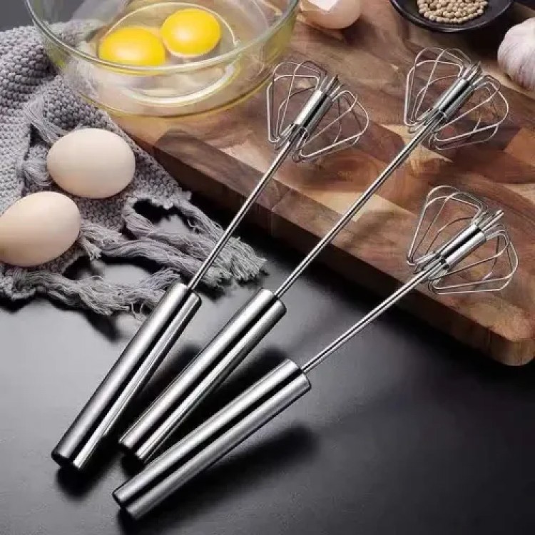 Manual Stainless Steel Hand Mixer