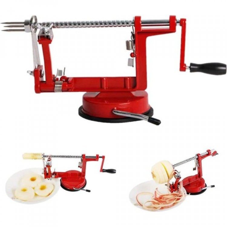 Steel Apple Peeling and Slicing Machine