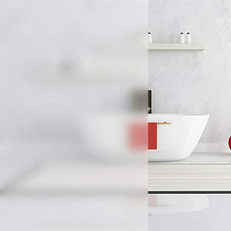 UV-Blocking Frosted Glass Film 2 Meters x 45 Centimeters