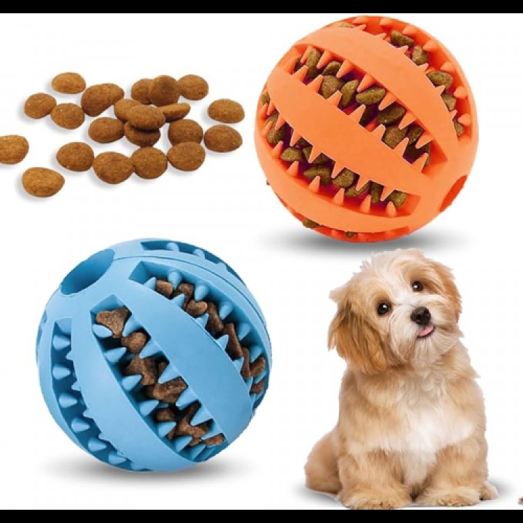 Dog Training and Play Ball with Food Dispenser Dog Training and Play Ball with Food Dispenser