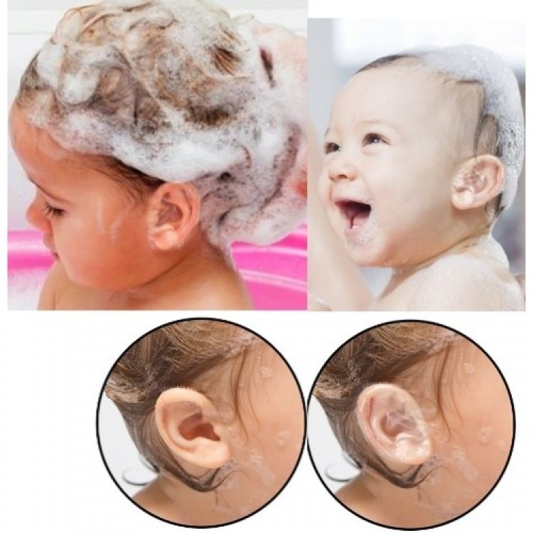 Baby Bath Ear Protection Band, 10 Pieces