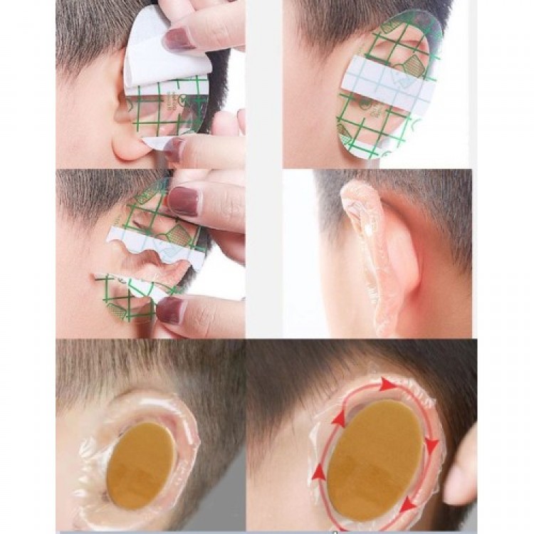 Baby Bath Ear Protection Band, 10 Pieces