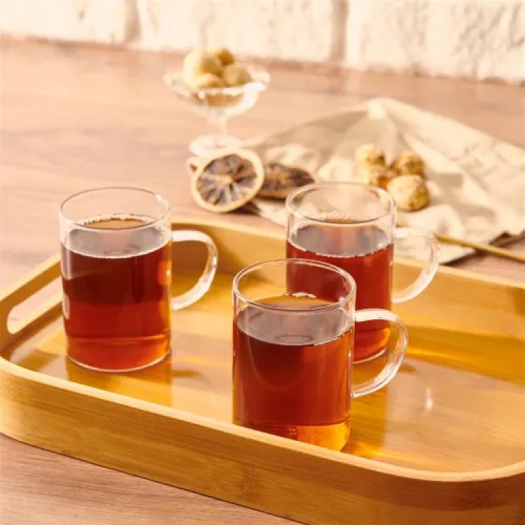 DecoHandy 3'lü Cam Kupa 200 ml DecoHandy 3'lü Cam Kupa 200 ml