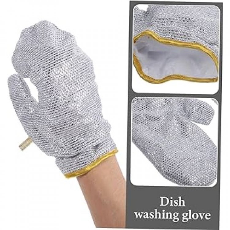 Aluminum Foil Dishwashing Gloves