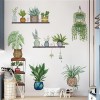 Tropical Plants Wall Sticker Model D