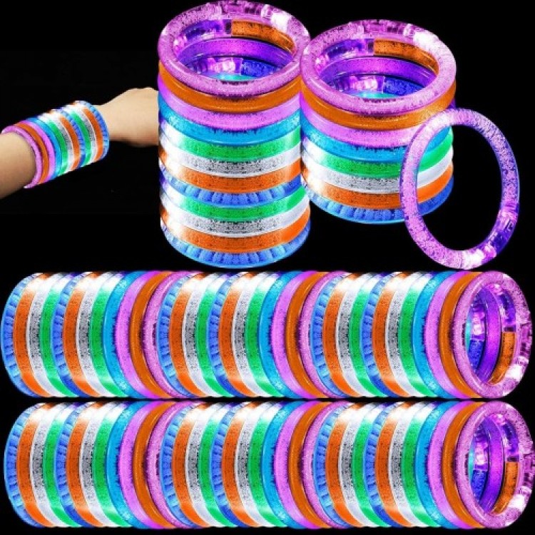 LED Light-Up Battery-Operated Wristband LED Light-Up Battery-Operated Wristband