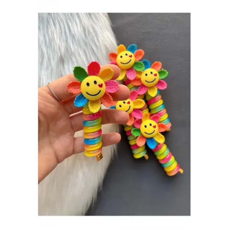 Shining Sun Spiral Hair Clip