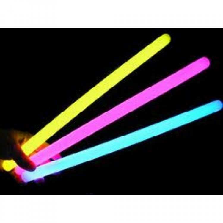 Glow in the Dark Phosphorescent Glow Stick Thick Stick 30 cm 1 Piece