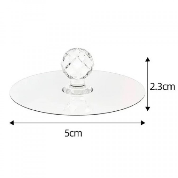 Crystal-Look Handle Set