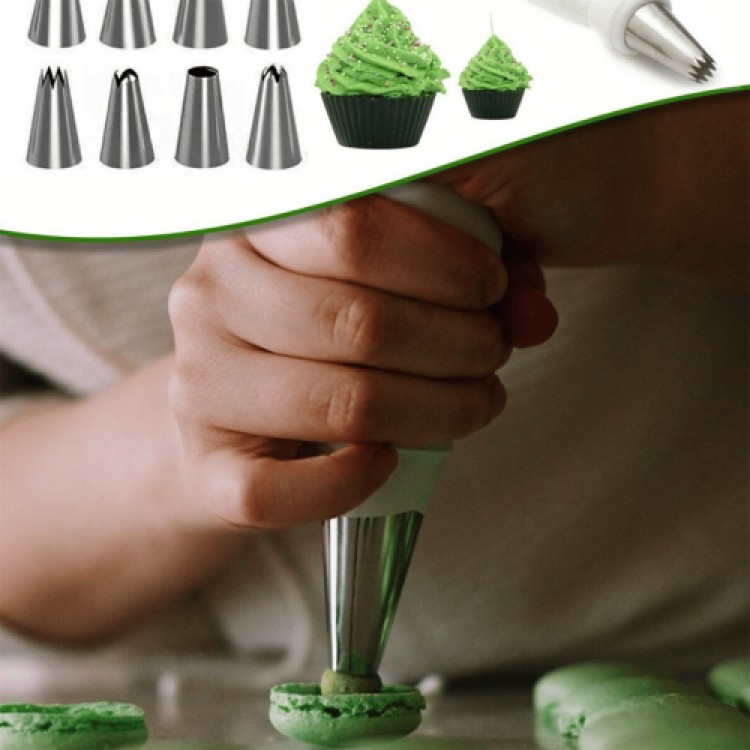 10-Piece Whipped Cream Dispenser Set