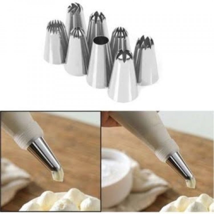 10-Piece Whipped Cream Dispenser Set
