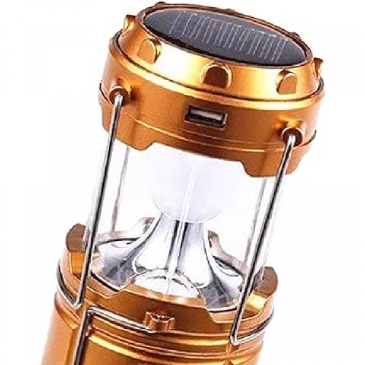 Solar-Powered Multi-Function Camping Lantern