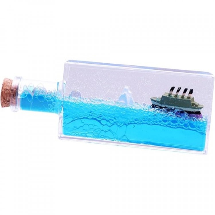 Unsinkable Ship Bottle Aquarium