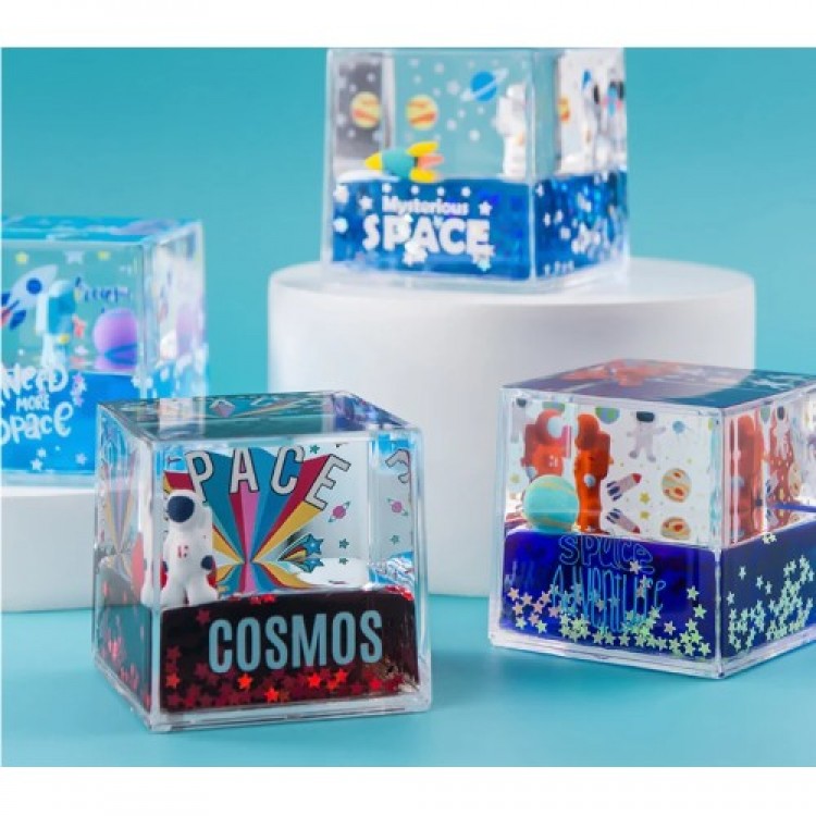 Space-Themed Desktop Decoration