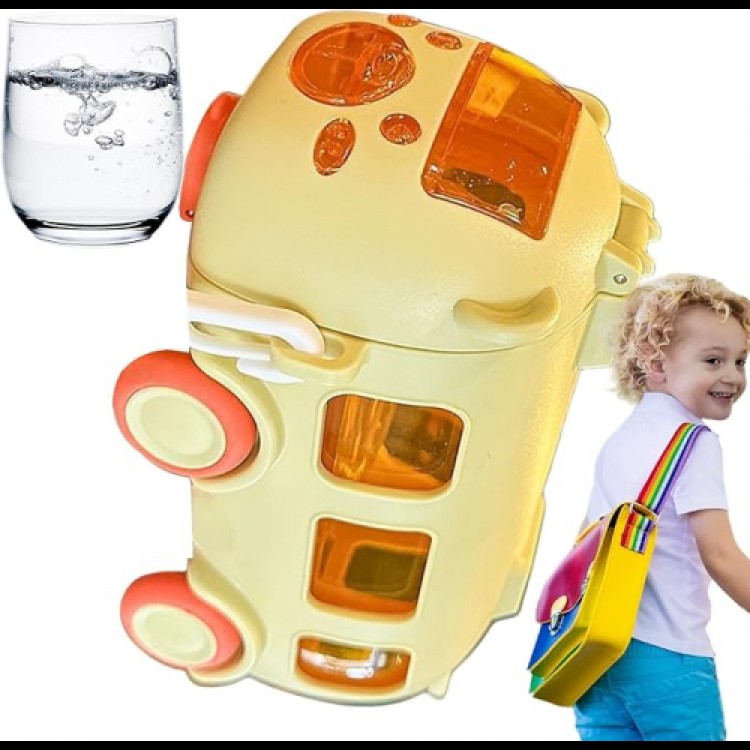 Bus-Shaped Water Bottle