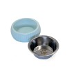 Mikopet Organic Ceramic Food Bowl Blue