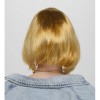 Straight Cut Bob Wig in Gold Color
