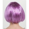 Straight Cut Bob Wig Rose Pink