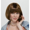 Short Bob Party Wig, Brown