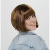 Short Bob Party Wig, Brown