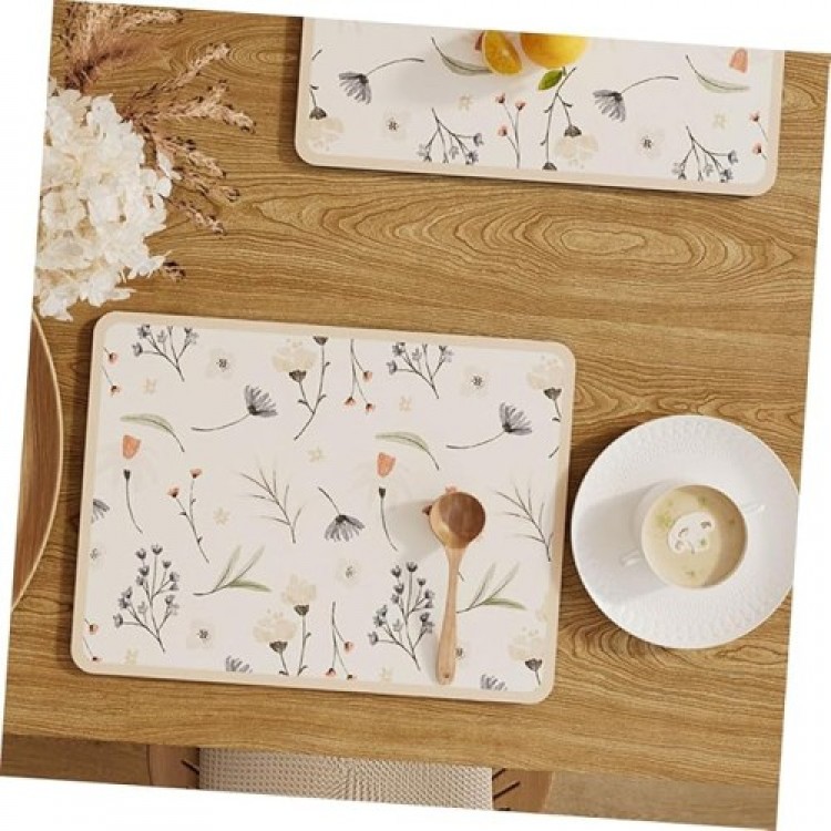 Çiçekli Kaymaz Servis Matı Çiçekli Kaymaz Servis Matı