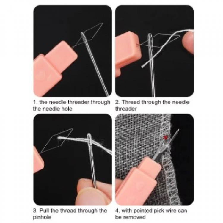 2-in-1 Sewing and Unpicking Needle and Thread Set