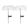 Solar-Powered Jellyfish Garden Lamp, 2 Pieces