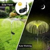 Solar-Powered Jellyfish Garden Lamp, 2 Pieces