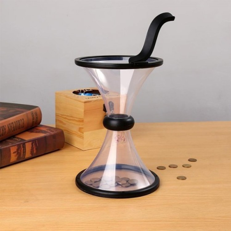 Funnel-Shaped Piggy Bank