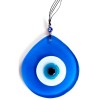 Blue Color Drop Model Evil Eye Beaded Handmade Glass Wall Decoration Gift Decor