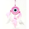 Pink Dream Catcher Pink and White Feathered Dream Catcher Handmade Wall Decoration Pink Dream Catcher Pink and White Feathered Dream Catcher Handmade Wall Decoration