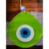 Blue Nazar Beaded Transparent Light Green Nazar Beaded Teardrop Pattern Handmade Wall Decoration Blue Nazar Beaded Transparent Light Green Nazar Beaded Teardrop Pattern Handmade Wall Decoration