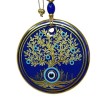 Tree of Life Shaped Gilded Wall Decoration Glass Gift Decor