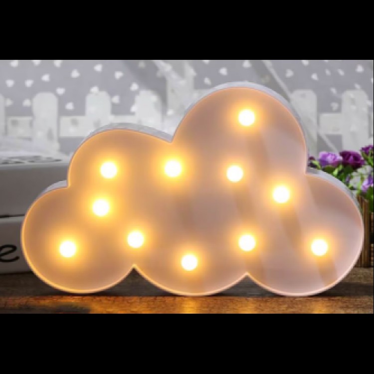 Cloud-Shaped LED Night Light