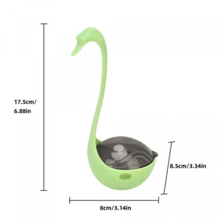 Swan-Shaped Laser Cat Toy