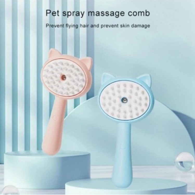 Steam Massage Brush for Cats and Dogs