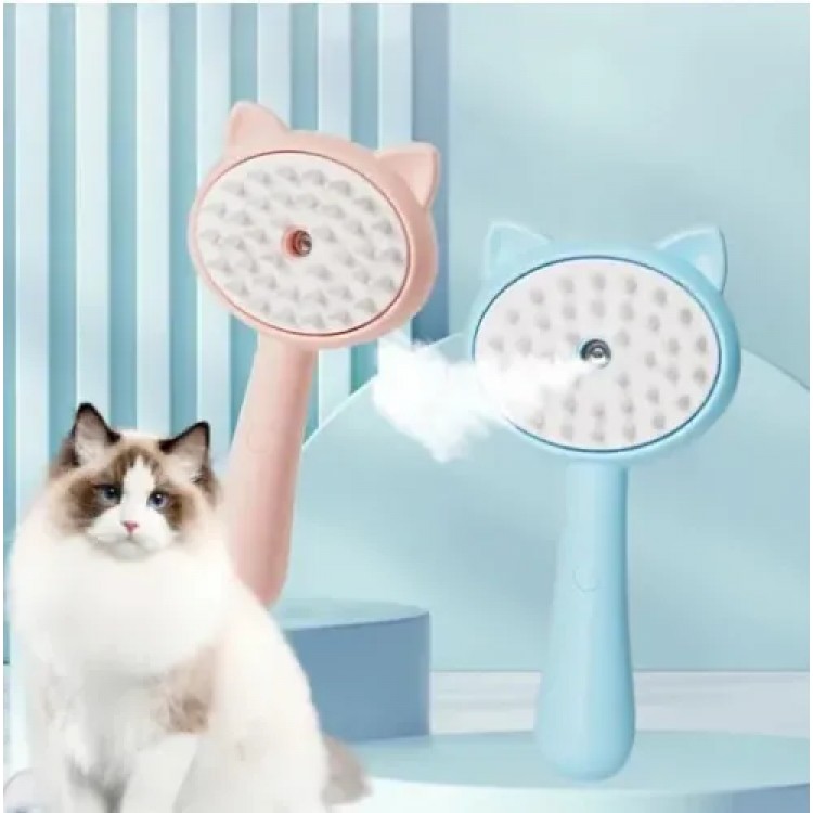 Steam Massage Brush for Cats and Dogs
